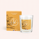 Bougies parfum Vanille - 45h Ø75/110 mm (x6) - Les Bougies de France