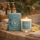 Bougies parfum Monoï - 45h Ø75/110 mm (x6) - Les Bougies de France