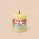 Bougies cylindriques teintées masse rustique - 35h Ø68/80 mm (x4) - Les Bougies de France