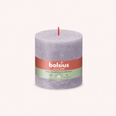 Bougies cylindriques teintées masse rustique • 62h Ø100/100 mm (x3) - Les Bougies de France