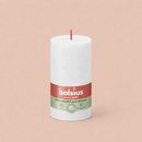 Bougies cylindriques teintées masse rustique - 60h Ø68/130 mm (x4) - Les Bougies de France