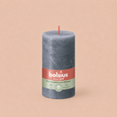 Bougies cylindriques teintées masse rustique - 60h Ø68/130 mm (x4) - Les Bougies de France