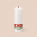 Bougies cylindriques teintées masse rustique - 85h Ø68/190 mm (x4) - Les Bougies de France