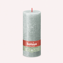 Bougies cylindriques teintées masse rustique - 85h Ø68/190 mm (x4) - Les Bougies de France