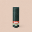 Bougies cylindriques teintées masse rustique - 85h Ø68/190 mm (x4) - Les Bougies de France