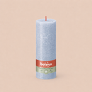 Bougies cylindriques teintées masse rustique - 85h Ø68/190 mm (x4) - Les Bougies de France