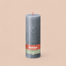 Bougies cylindriques teintées masse rustique - 85h Ø68/190 mm (x4) - Les Bougies de France