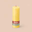 Bougies cylindriques teintées masse rustique - 85h Ø68/190 mm (x4) - Les Bougies de France