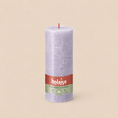Bougies cylindriques teintées masse rustique - 85h Ø68/190 mm (x4) - Les Bougies de France