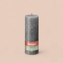 Bougies cylindriques teintées masse rustique - 85h Ø68/190 mm (x4) - Les Bougies de France