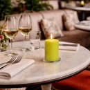 Bougies cylindriques Vertes Anis - Les Bougies de France
