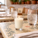 Verrines coniques paraffine blanche - 8h Ø52/83 mm  (x6) - Les Bougies de France