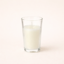 Verrines coniques paraffine blanche - 8h Ø52/83 mm  (x6) - Les Bougies de France