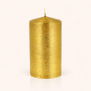 Bougies cylindriques brossées - 44h Ø70/130 mm (x4) - Les Bougies de France
