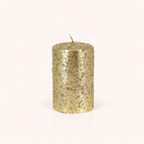 Bougies cylindriques Kristall or - 36h Ø60/100 mm (x4) - Les Bougies de France