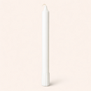 Bougies trouées blanches avec pied cannelé - 7h Ø23/230 mm (x50) - Les Bougies de France
