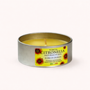Bougies extérieures parfum citronnelle - 8h Ø96/40 mm (x6) - Les Bougies de France