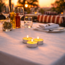 Bougies chauffe-plats parfum citronnelle - 4h Ø38/21 mm (x10) - Les Bougies de France