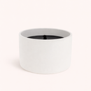 Pot torches en terre cuite blanc - 11h Ø138/82 mm (x4) - Les Bougies de France