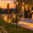 Torches extérieures en bambou - 15h 150cm (x24) - Les Bougies de France