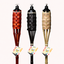 Torches extérieures en bambou - 15h 150cm (x24) - Les Bougies de France