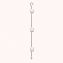 Tiges en fer forgé pour 3 verres luisants - 102cm (x8) - Les Bougies de France