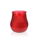 Bougies Vénitiennes rouge - 40h (4x6) - Les Bougies de France