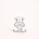 Bougeoirs en verre transparent – Ø55/62 mm (x6) - Les Bougies de France