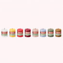Bougies cylindriques teintées masse rustique - 35h Ø68/80 mm (x4) - Les Bougies de France