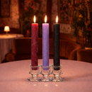 Bougies teintées masse rustique - 13h Ø23/270 mm (x9) - Les Bougies de France