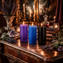 Bougies neuvaines couleurs - 216h Ø60/180 mm (x1) - Les Bougies de France