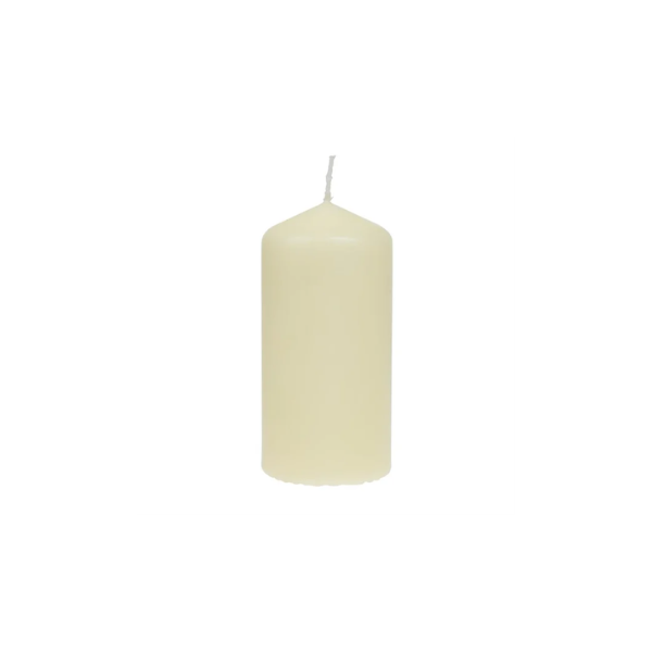 Bougies cylindriques Blanc Cassé