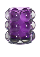 Photophore Bubble light Violet avec recharge - Les Bougies de France