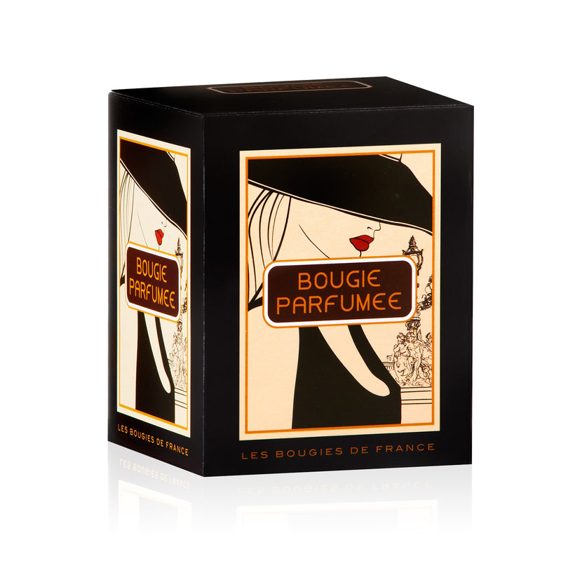 Boite vide motifs "élégance" pour bougie parfumée - 100mm (x1)