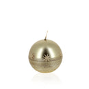 Bougie boule Emira or