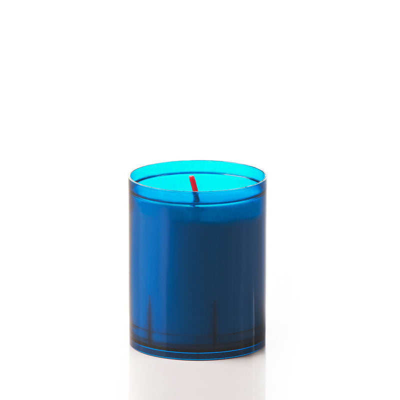 Bougies veilleuses bleues - 20h Ø52/65 mm (x192)