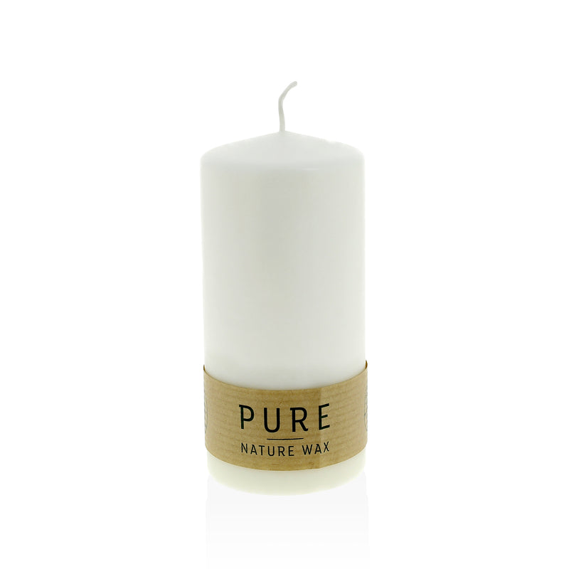 Bougies "pure" 100% naturelles - 41h Ø60/130 mm (x12)
