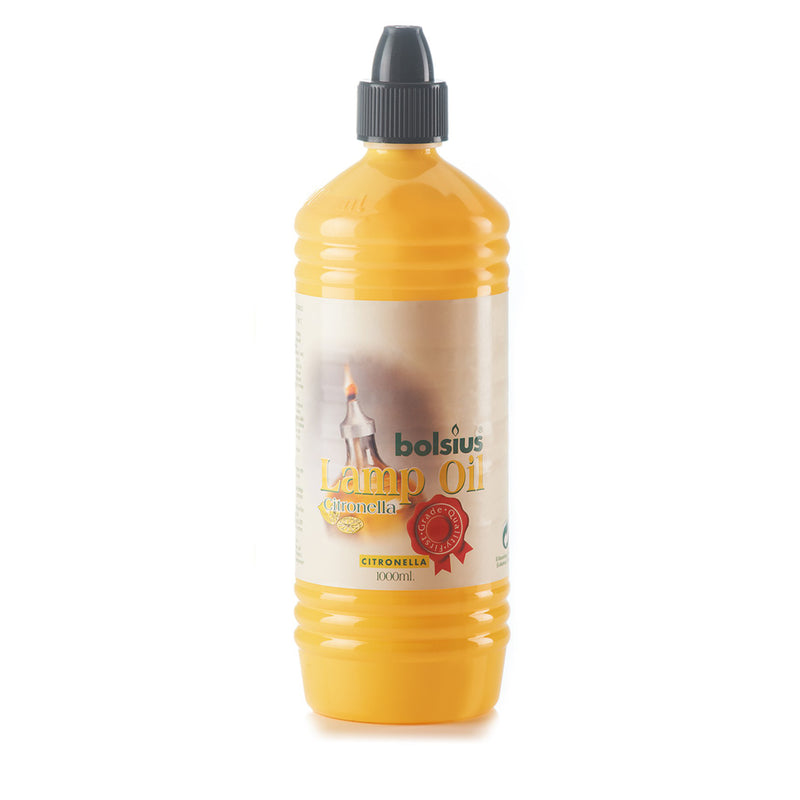 Bouteilles de cire liquide naturelle parfum citronnelle - 1L (x12)