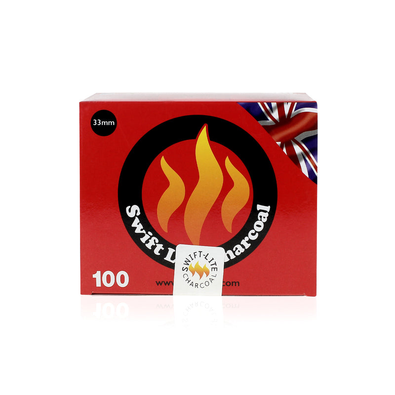 Braise 100 pains 33mm (x100) - Les Bougies de France