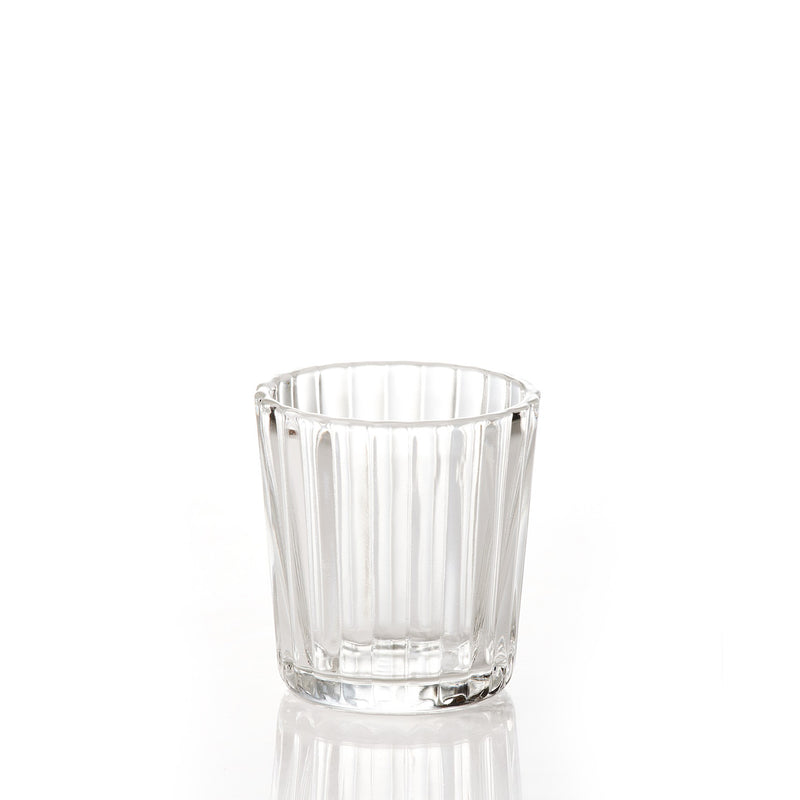 Minis verres luisants vides transparents - Ø55/60 mm (x144)
