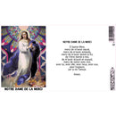 Bougies neuvaines avec effigies - 216h Ø60/180 mm (x20) - Les Bougies de France