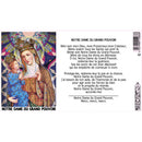 Bougies neuvaines avec effigies - 216h Ø60/180 mm (x1) - Les Bougies de France