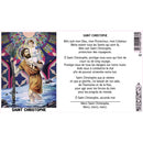 Bougies neuvaines avec effigies - 216h Ø60/180 mm (x1) - Les Bougies de France