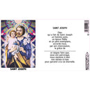 Bougies neuvaines avec effigies - 216h Ø60/180 mm (x20) - Les Bougies de France