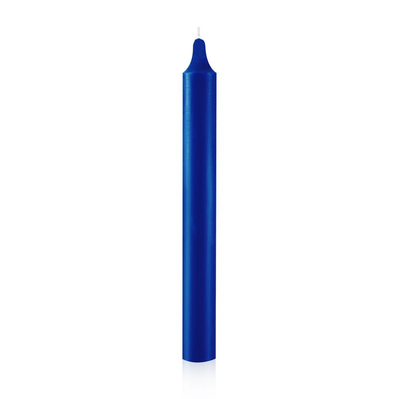 Bougie teintée masse 7h x132 bleu roi