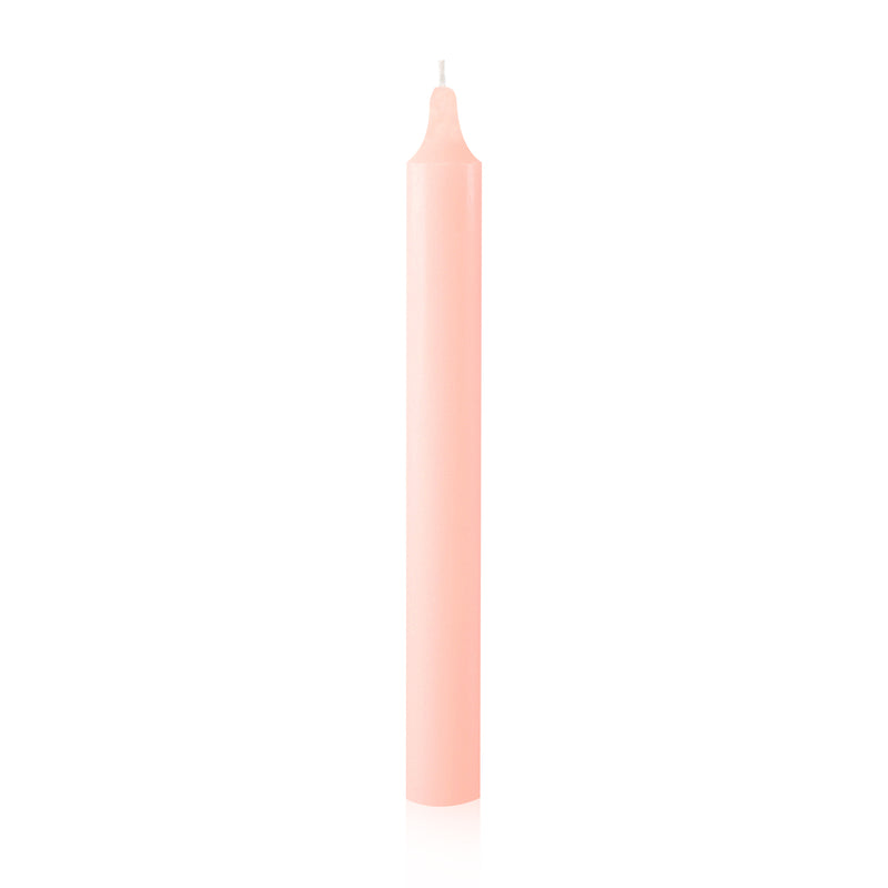 Bougie teintée masse 7h x132 rose pâle