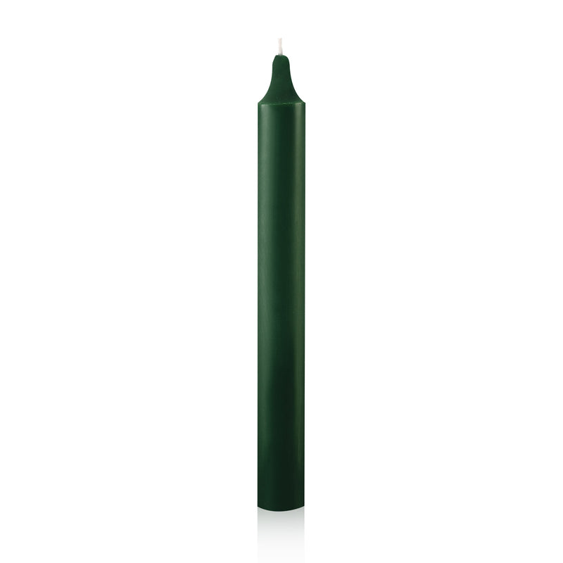 Bougie teintée masse 7h x132 vert sapin