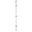 Tiges en fer forgé pour 3 verres luisants - 102cm (x8)