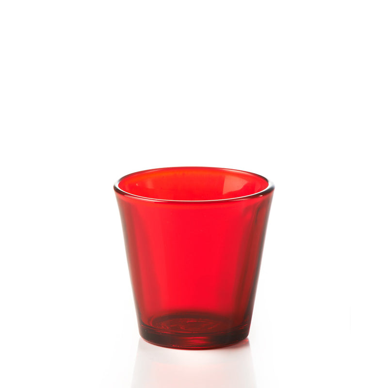 Verres laqués vides rouges - Ø60/65 mm (x24)